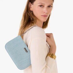 Kate Spade Madison Studded Denim Lilly Pochette